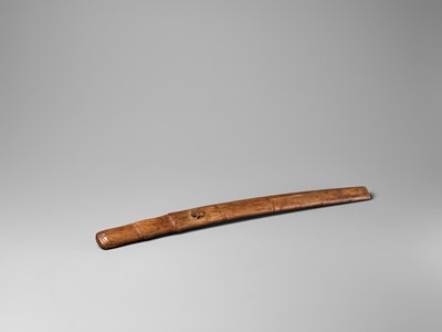 Lot 357 - SEIKO: A RARE WOOD ‘BAMBOO’ BOKUTO (DOCTOR'S SWORD)