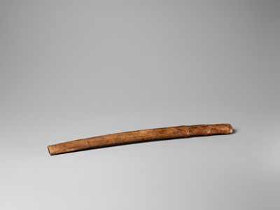 Lot 357 - SEIKO: A RARE WOOD ‘BAMBOO’ BOKUTO (DOCTOR'S SWORD)