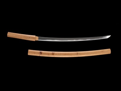 Lot 283 - AN O-WAKIZASHI IN SHIRASAYA