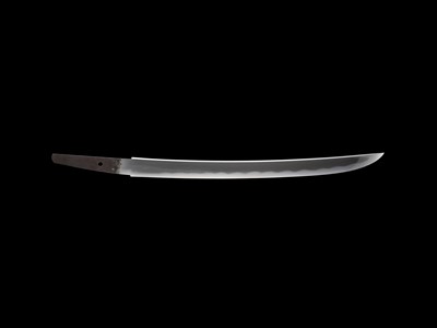 Lot 287 - NOBUYOSHI: A WAKIZASHI IN SHIRASAYA WITH SAYAGAKI AND NTHK CERTIFICATE