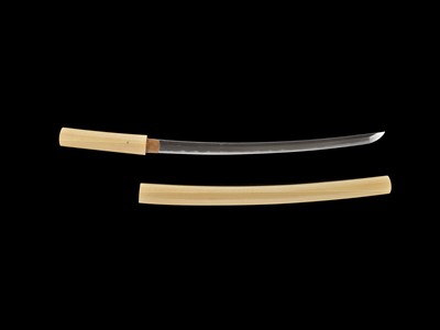 Lot 289 - A WAKIZASHI IN SHIRASAYA WITH KOSHIRAE AND TWO NBTHK CERTIFICATES