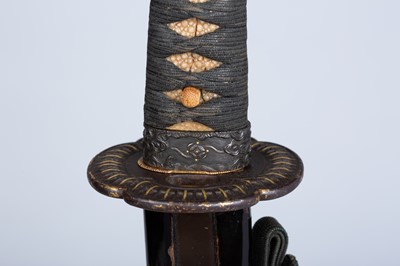 Lot 289 - A WAKIZASHI IN SHIRASAYA WITH KOSHIRAE AND TWO NBTHK CERTIFICATES