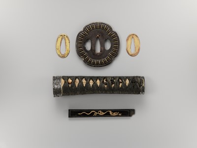 Lot 289 - A WAKIZASHI IN SHIRASAYA WITH KOSHIRAE AND TWO NBTHK CERTIFICATES