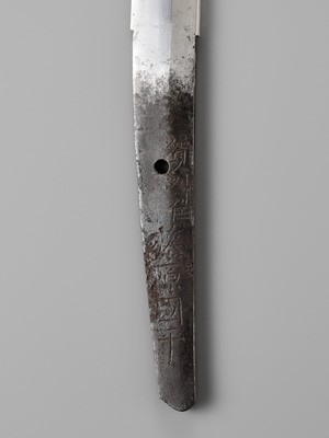 Lot 288 - A DAISHO OF TWO WAKIZASHI, ONE BY KUNIHIRA AND WITH REGISTRATION CARD