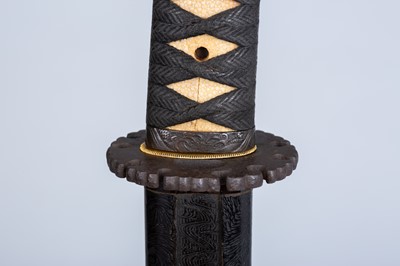 Lot 288 - A DAISHO OF TWO WAKIZASHI, ONE BY KUNIHIRA AND WITH REGISTRATION CARD
