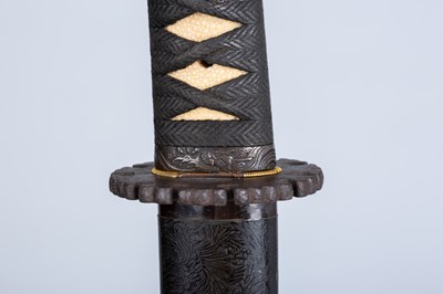 Lot 288 - A DAISHO OF TWO WAKIZASHI, ONE BY KUNIHIRA AND WITH REGISTRATION CARD