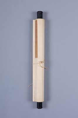 A SCROLL PAINTING OF A LANDSCAPE IN SICHUAN, 18TH CENTURY