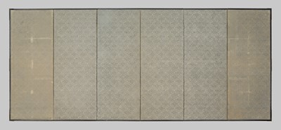 Lot 241 - KANO SCHOOL: A FINE PAIR OF ‘KARAKO BOYS’ SIX-PANEL BYOBU SCREENS