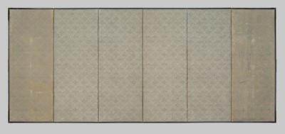 Lot 241 - KANO SCHOOL: A FINE PAIR OF ‘KARAKO BOYS’ SIX-PANEL BYOBU SCREENS
