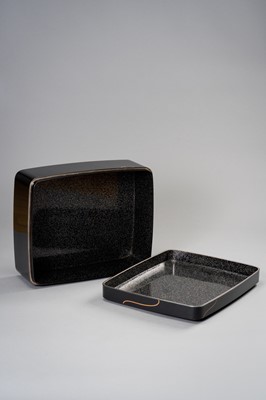 SOTETSU: A RARE SET OF TWO LACQUER BOXES, EARLY TAISHO PERIOD