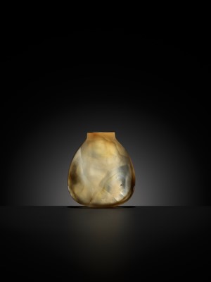 Lot 470 - A SUPERB DENDRITIC CHALCEDONY SNUFF BOTTLE, POSSIBLY IMPERIAL, 1740-1820