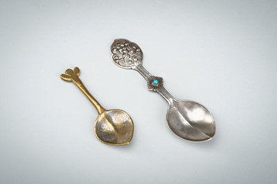 Lot 1050 - A GROUP OF FIVE TIBETAN RITUAL IMPLEMENTS, 19TH CENTURY