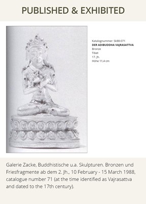 Lot 292 - A GILT-BRONZE FIGURE OF VAJRADHARA, 15TH-16TH CENTURY