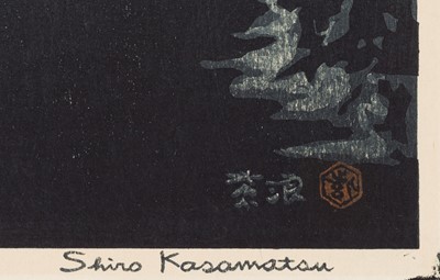 Lot 676 - KASAMATSU SHIRO: MOONLIGHT NIGHT