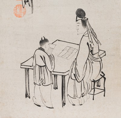 SIGNATURE OF SU RENSHAN (1814-1849): ‘DING YUE’E AND DING HENIAN’
