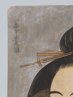 Lot 287 - KATSUKAWA SHUNCHO: TOMIMOTO TOYOHINA