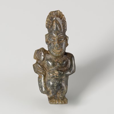 A SERPENTINE AMULET OF A MAN, c. 2000 YERS OLD