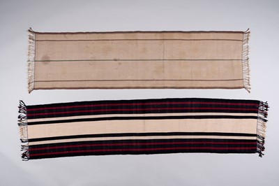 A PAIR OF NAGALAND TRIBAL STOLES, 1900s