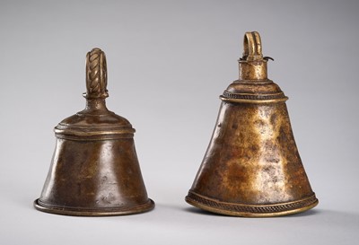 TWO BASTAR BRONZE BELLS