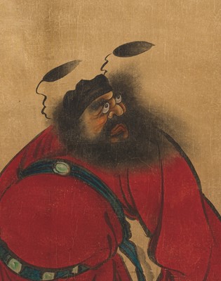 Lot 1142 - ‘ZHONG KUI’, BY ZHOUSAN, 19TH CENTURY