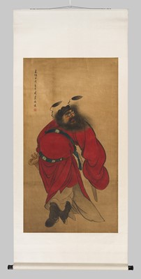 Lot 1142 - ‘ZHONG KUI’, BY ZHOUSAN, 19TH CENTURY