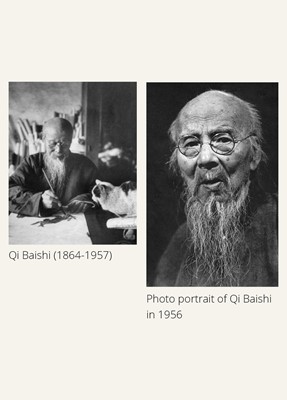 Lot 391 - ‘RAT AND PEACHES’, BY QI BAISHI (1863-1957) OR FOLLOWER