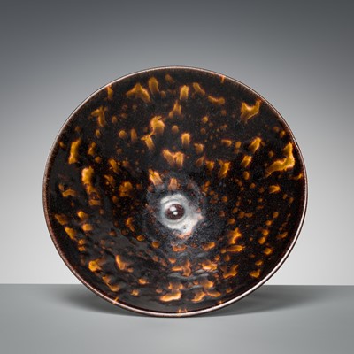 Lot 503 - A JIZHOU TORTOISESHELL-GLAZED TEA BOWL, SOUTHERN SONG DYNASTY