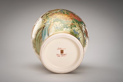 Lot 232 - A GROUP OF FIVE SATSUMA CERAMICS