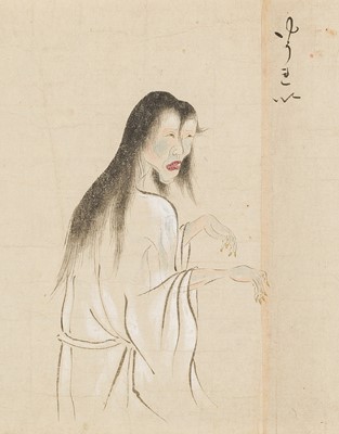 Lot 327 - AN IMPORTANT ‘BAKEMONO NO E’ EMAKI SCROLL FEATURING A TOTAL OF 55 BAKEMONO