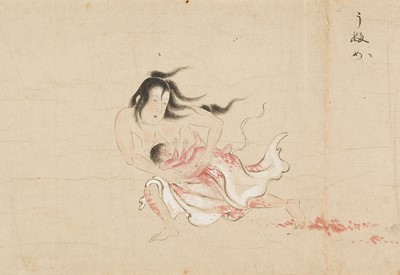 Lot 327 - AN IMPORTANT ‘BAKEMONO NO E’ EMAKI SCROLL FEATURING A TOTAL OF 55 BAKEMONO