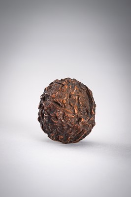 Lot 713 - A GROUP OF THREE WALNUT CARVINGS, c. 19020s