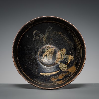 Lot 504 - A JIZHOU PAINTED ‘PRUNUS’ TEA BOWL, SONG DYNASTY