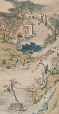 Lot 383 - ‘LANDSCAPE’, BY WANG HUI (1632-1717)