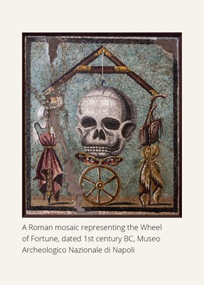 Lot 338 - A RARE POLYCHROME STUCCO RELIEF DEPICTING A MONK WITH A SKULL, ANCIENT REGION OF GANDHARA