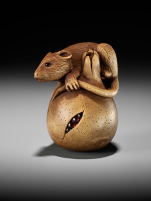 Lot 473 - ALEXANDER DERKACHENKO: RAT ON POMEGRANATE