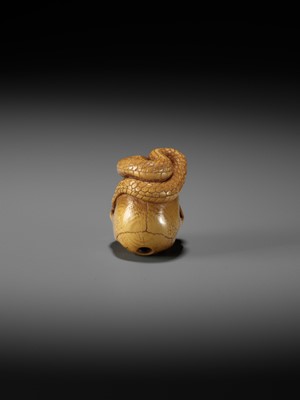 Lot 477 - ALEXANDER DERKACHENKO: SKULL AND SNAKE, MEMENTO MORI