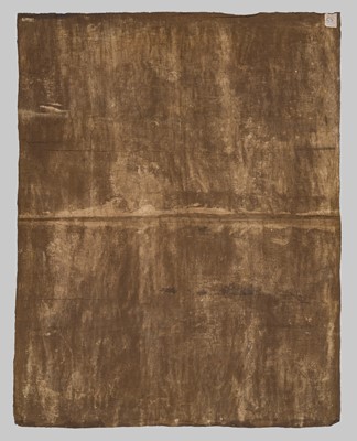 Lot 307 - A VERY LARGE THANGKA OF A WRATHFUL PROTECTOR AND MAHASIDDHAS, TIBET, 18TH-19TH CENTURY