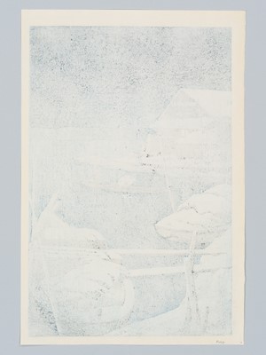 Lot 359 - KAWASE HASUI: SNOW AT MUKOJIMA