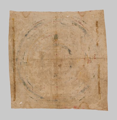 Lot 311 - A JAIN COSMOLOGICAL DIAGRAM, GUJARAT, 18th-19TH CENTURY