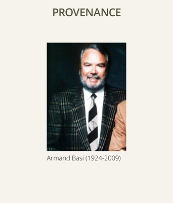 Lot 409 - ONO SHORAKU: A WOOD SHUNGA NETSUKE OF OKAME AND TENGU MASK