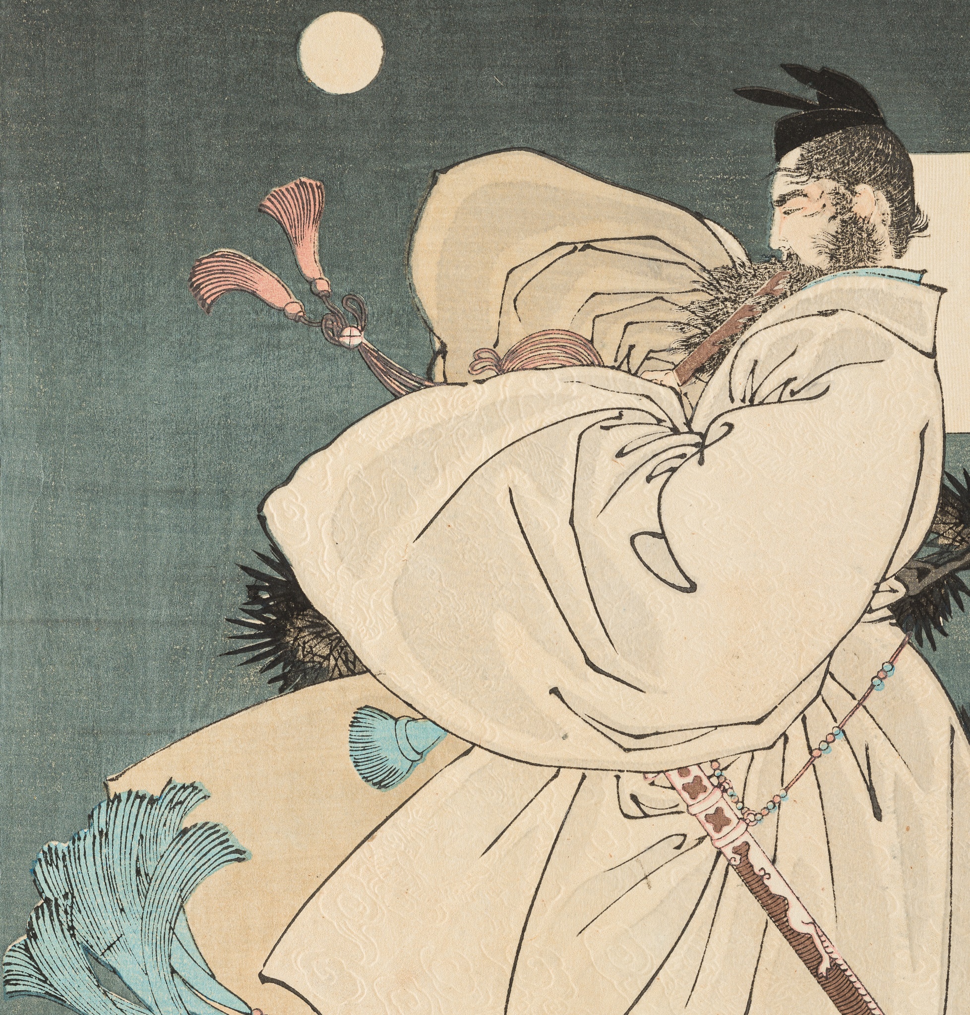 last hunt a chance ヨシノモモコ Tsukioka Yoshitoshi (1839-1892) | Masakiyo Capturing Wild