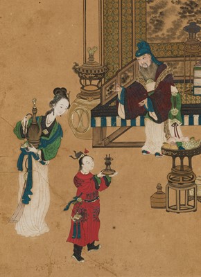 ‘PRECIOUS OFFERINGS TO A GOVERNMENT OFFICIAL’, QING DYNASTY
