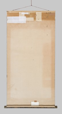 Lot 297 - A HANGING SCROLL PAINTING OF A SHAKA TRIAD