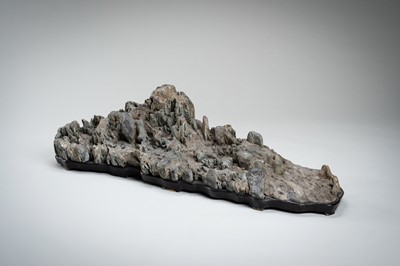 Lot 733 - A SANSUI KEIJO-SEKI SCHOLAR'S ROCK, SUISEKI