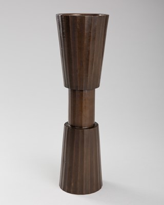 Lot 105 - A RARE BRONZE VASE