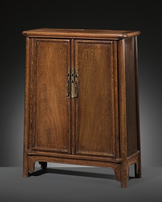 A JICHIMU TAPERED KANG CABINET, YUANJIAO KANGGUI, EARLY QING DYNASTY