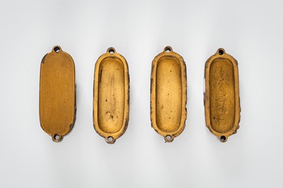 Lot 1423 - A RINPA-STYLE THREE-CASE LACQUER INRO WITH CHERRY BLOSSOMS