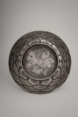 Lot 773 - A FINE SILVER ‘LOTUS’ BOWL, TANG DYNASTY STYLE