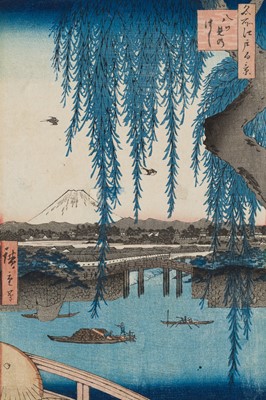 Lot 270 - UTAGAWA HIROSHIGE: YATSUMI BRIDGE