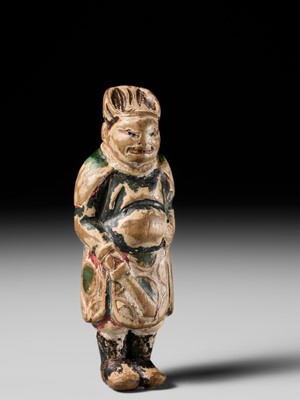 A SAISHIKI NETSUKE OF SHOKI